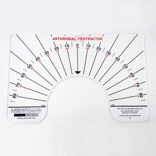 Joint Flexibility Protractor - Arthrodial Protractor